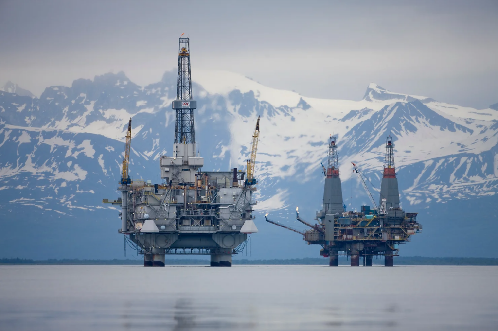 offshore oil rigs